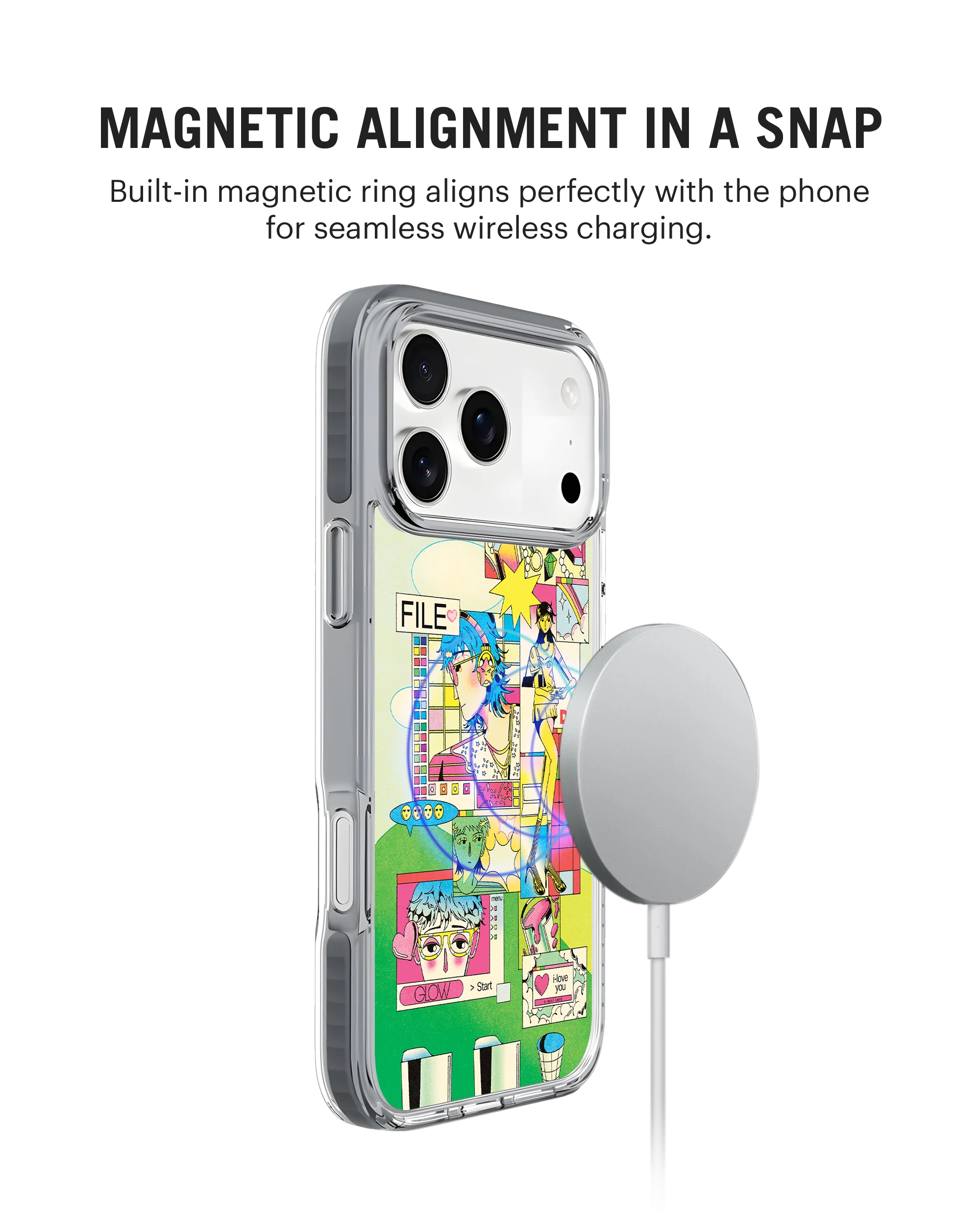 DailyObjects Digital Arcade Stride 2.0 MagSafe Case Cover For iPhone 17 Pro - Image 3