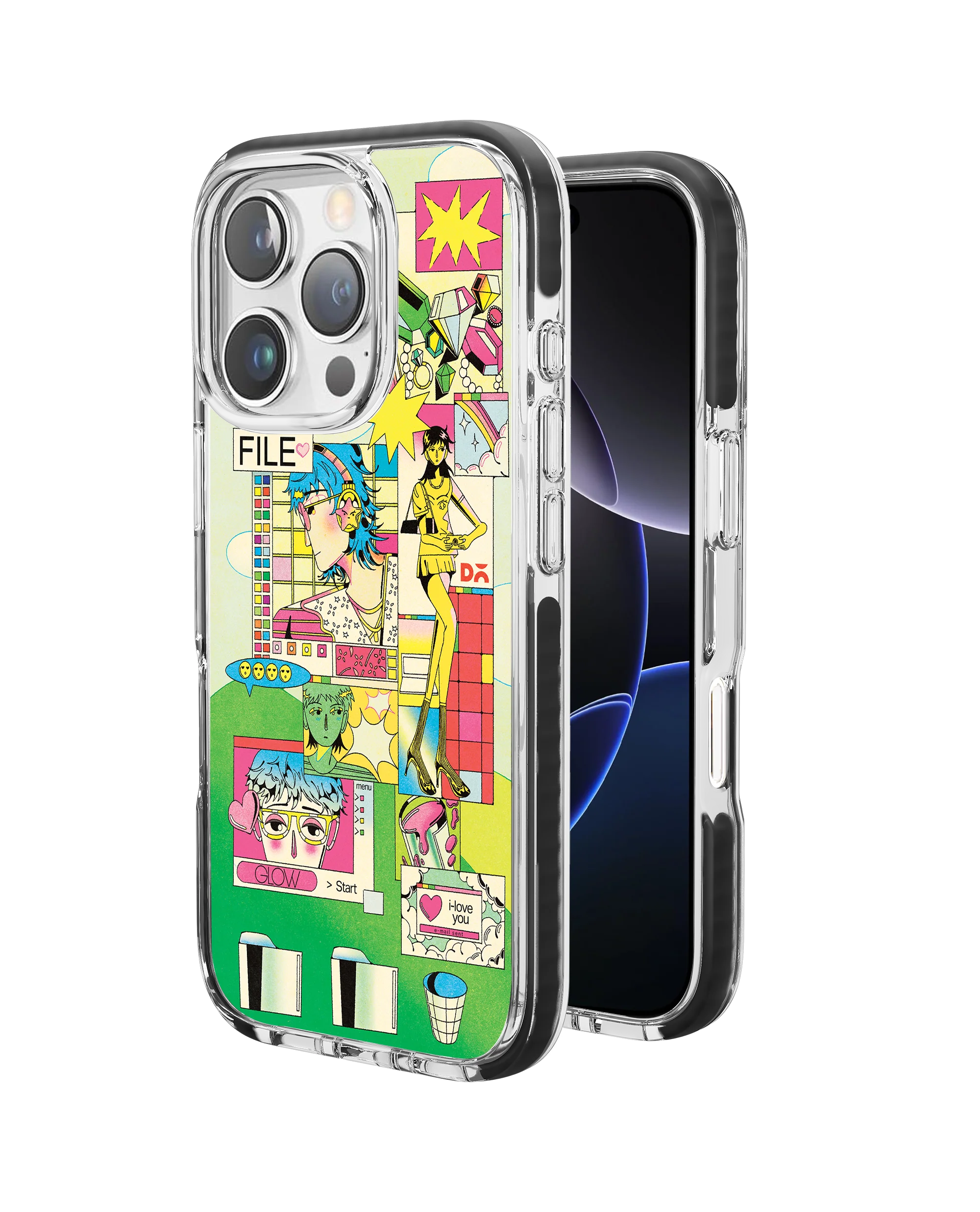 DailyObjects Digital Arcade Stride 3.0 MagSafe Case Cover For iPhone 16 Pro Max - Image 4