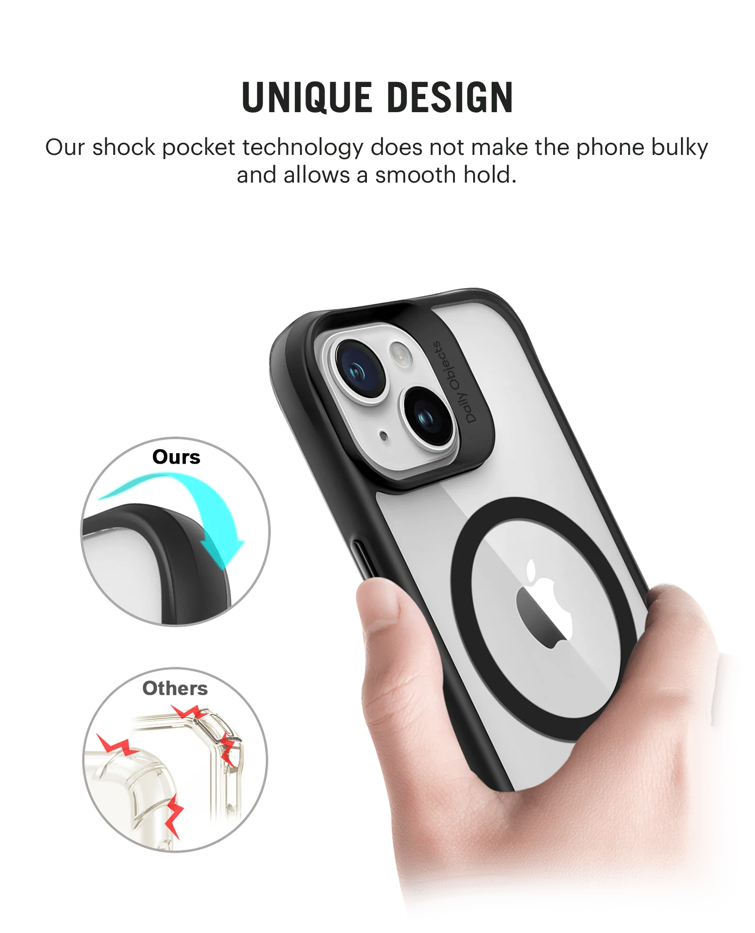 DailyObjects Hybrid Clear MagSafe Phone Case Cover For iPhone 15 Plus - Image 10