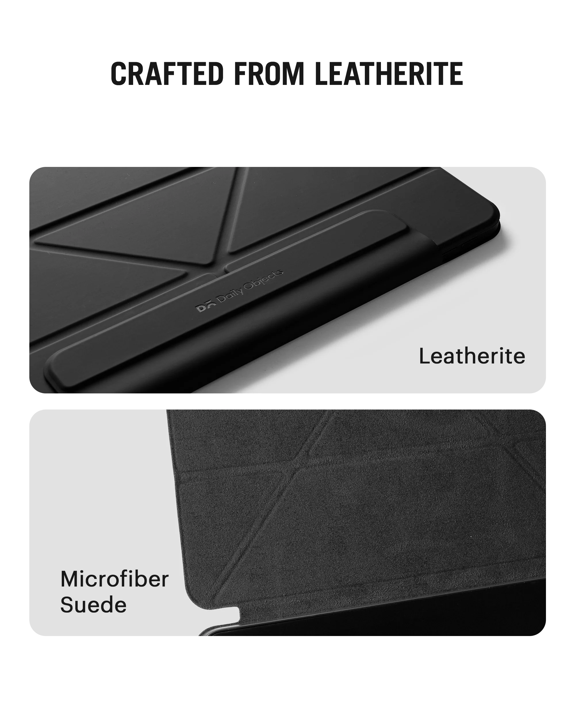 Pleat Y-Fold Magnetic iPad Case for iPad Air 11 (M2) 2024 11 Inch - Image 8