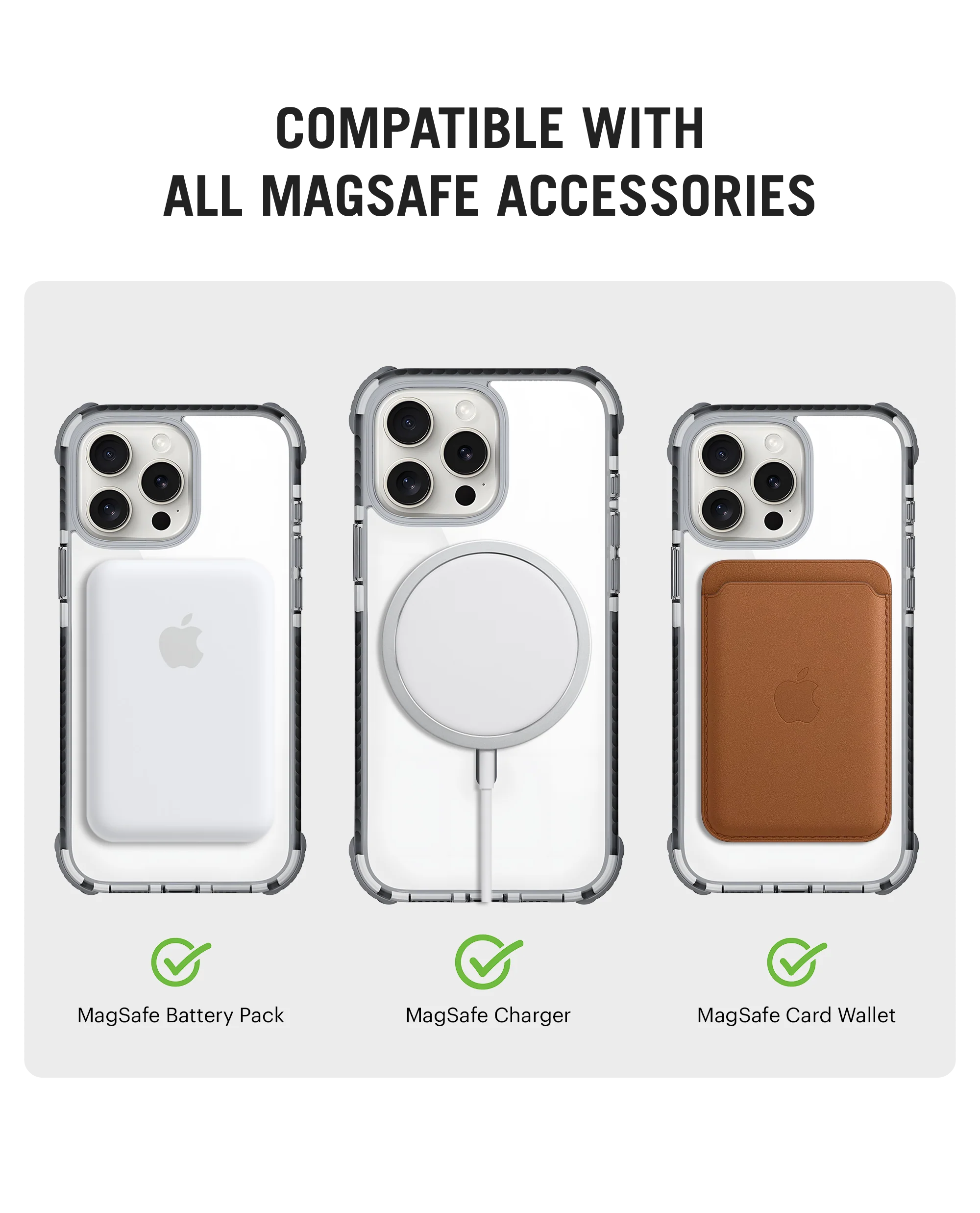 Reflex MagSafe Shield Phone Case Cover For iPhone 15 Pro - Image 18