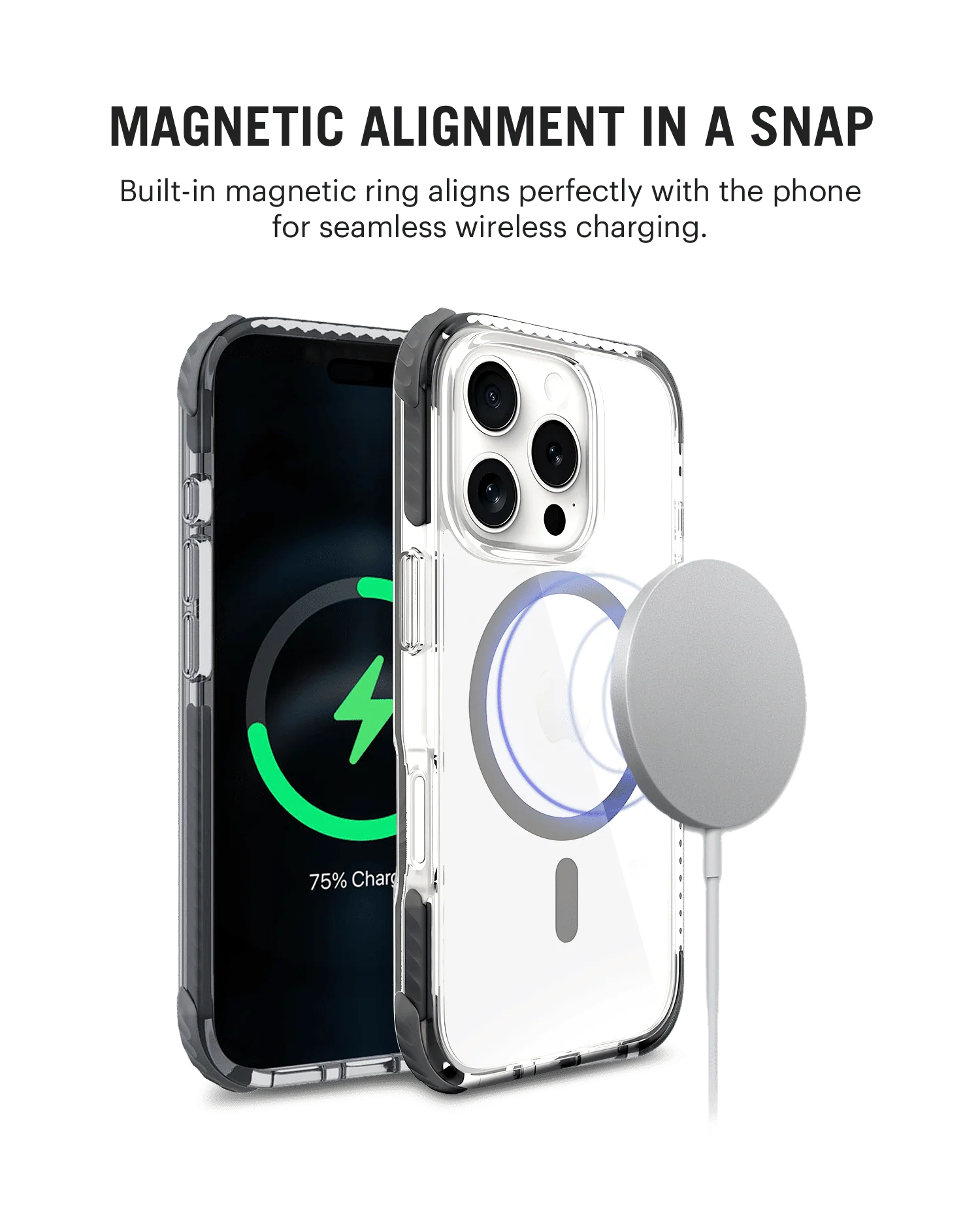 Reflex MagSafe Shield Phone Case Cover For iPhone 15 Pro - Image 13