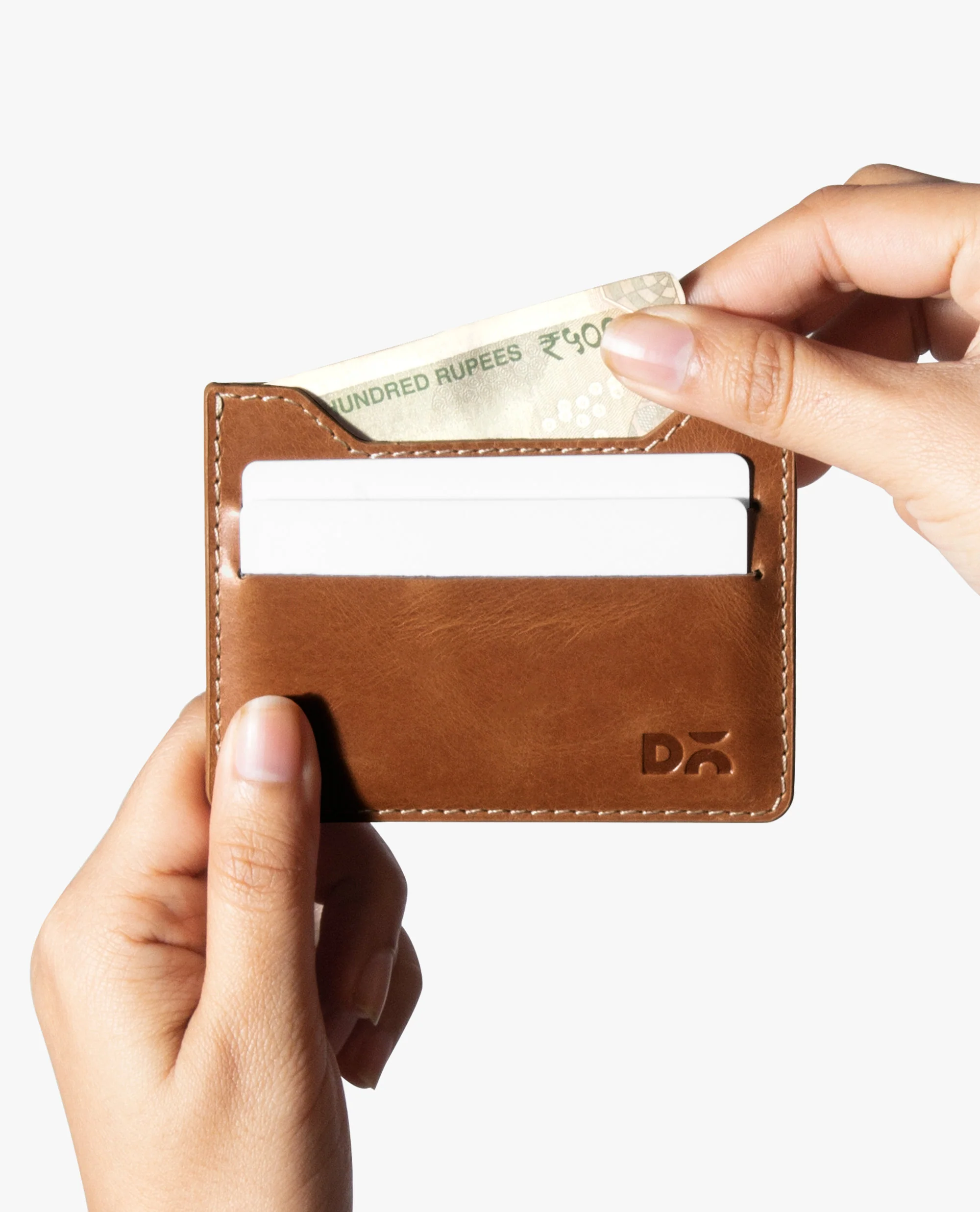 SkinnyFit Leather Card Wallet - Image 3